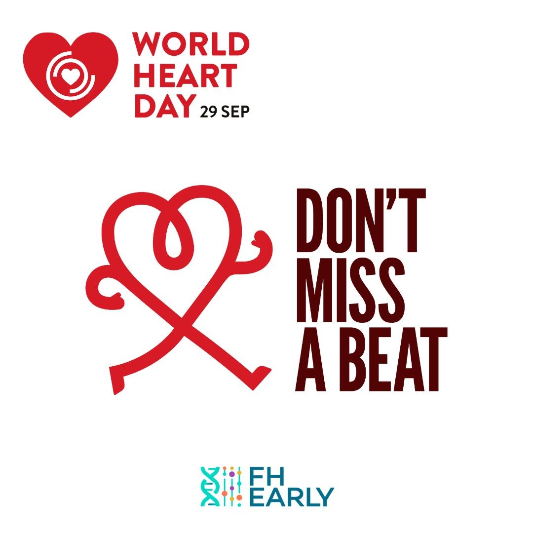 FH_EARLY's tweet photo. On #WorldHeartDay we unite across continents to raise awareness, inspire action &amp; celebrate ❤️ health.
👉 Up to 80% of premature CVD deaths can be prevented.
 #FHEARLY #FindFH #FindHoFH #FindLpa #FindFCS https://t.co/vNkQRXOerN