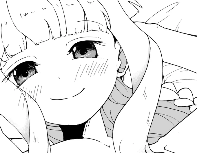 ナニかを卒業させてくれたいろはちゃん♥
(いろ黒本の線画作業終わりました) 