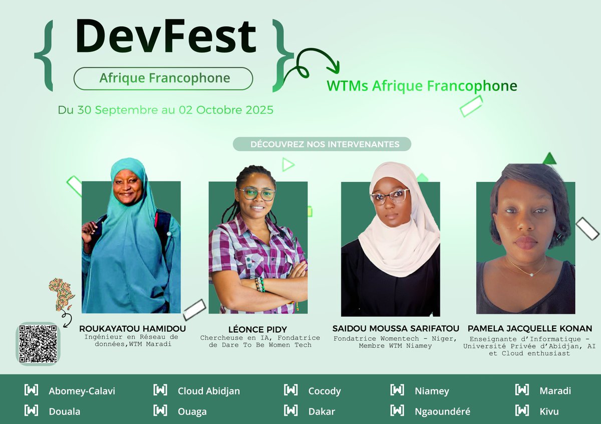 GDGs Afrique Francophone tweet media
