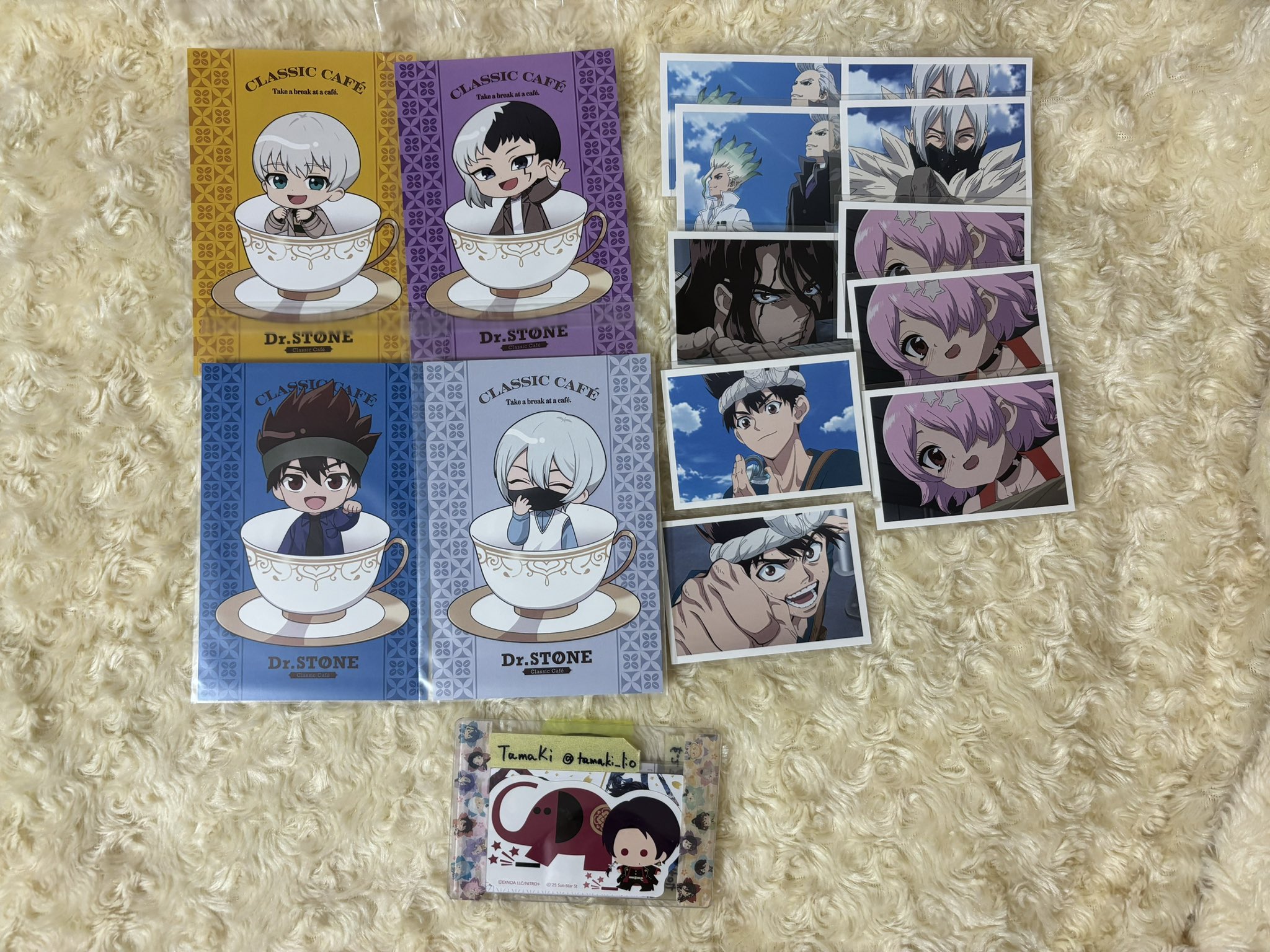 Dr.STONE アモカフェ 推しパシャカード 千空 クロム Dr.STONE