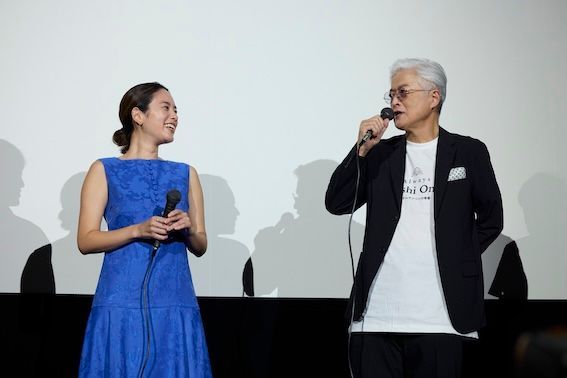 moviche_com's tweet image. 筧美和子、陣内孝則との“方言アドリブ合戦”にガッツポーズ！ - moviche.com/contents/news/… #陣内孝則 #福山翔大 #林田麻里 #オオムタアツシの青春 #美和子