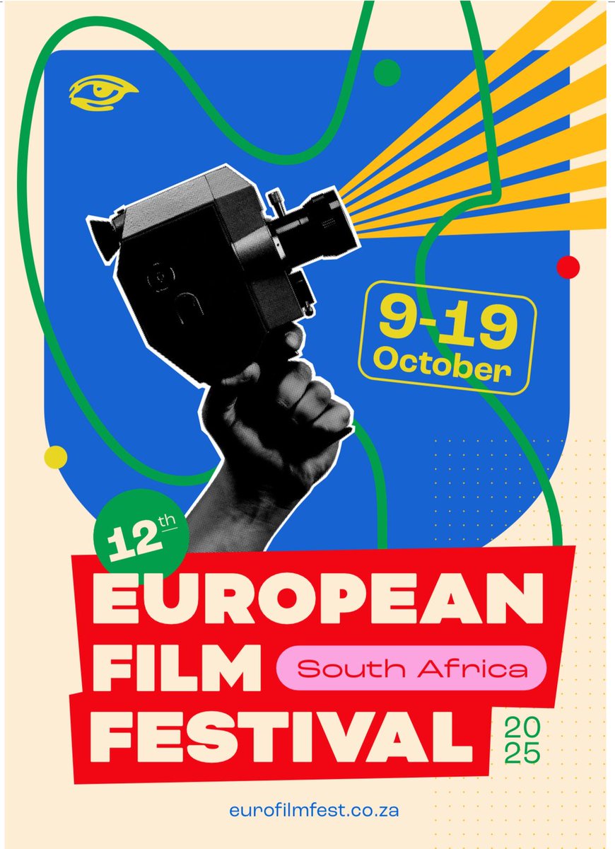 GermanyinSA's tweet photo. ๐ฅ 10 films. 11 days. Endless stories.
The 12th European Film Festival SA ๐ฌ
๐
9-19 Oct 2025
๐ Cape Town | Joburg | Online
From ๐ฉ๐ช to ๐ฎ๐น & ๐ฉ๐ฐ, explore love, loss & belonging across Europe.
๐ https://t.co/AaUws9jhqn
#EuroFilmFestSA #GermanyMeetsMzansi #EUFFSA https://t.co/aYLSS91CKM