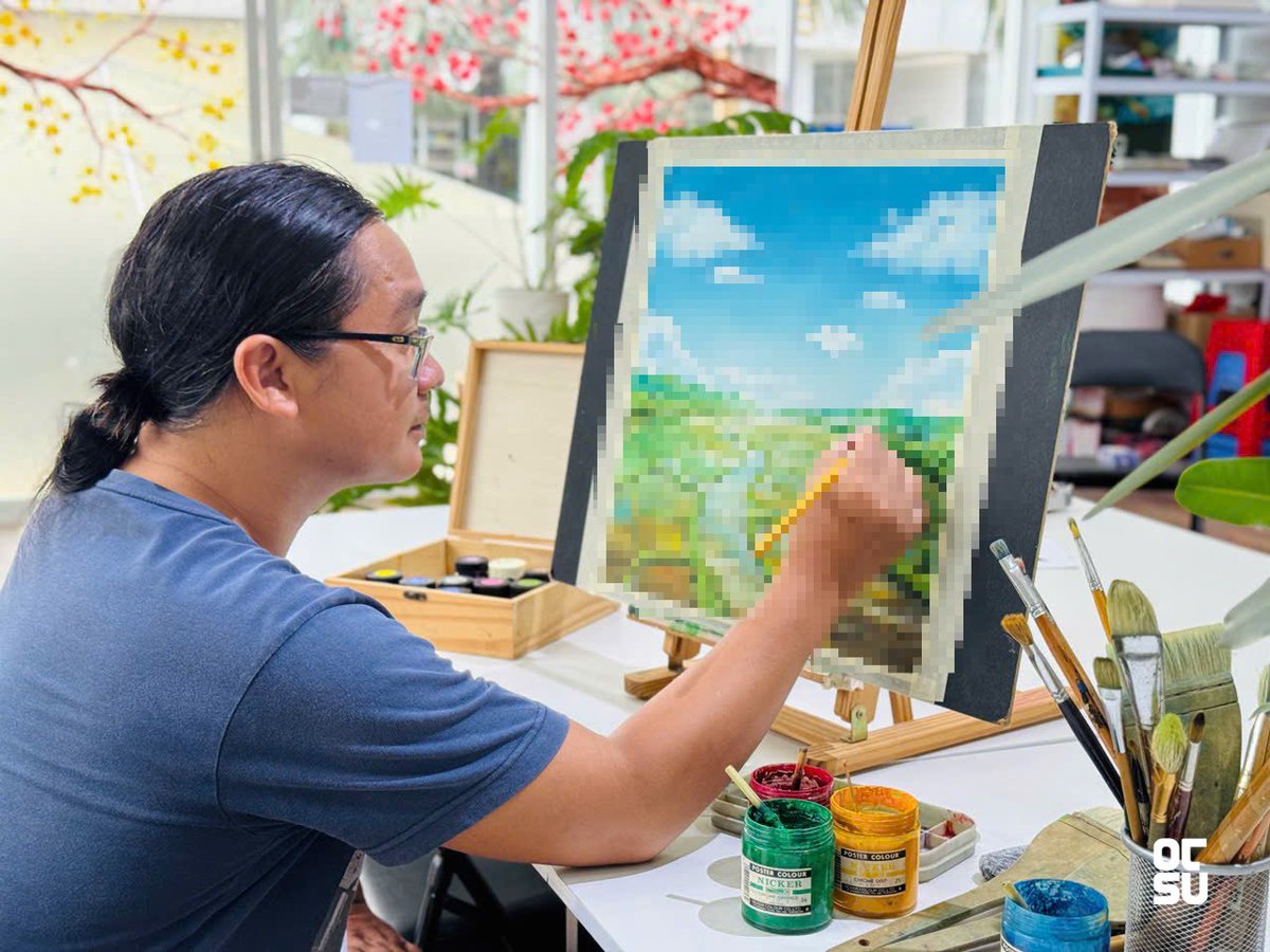 OtsuLabs's tweet image. Sometimes the long road is worth it. In Leap Forward, we painted every background by hand to honor Ghibli’s warmth and nostalgia. Grateful to artist Nguyễn Thiên Quang for crafting this journey with us.
—
Produced by @OtsuLabs &amp;amp; @itsafwog

#OtsuLabs #animationstudio #LeapForward