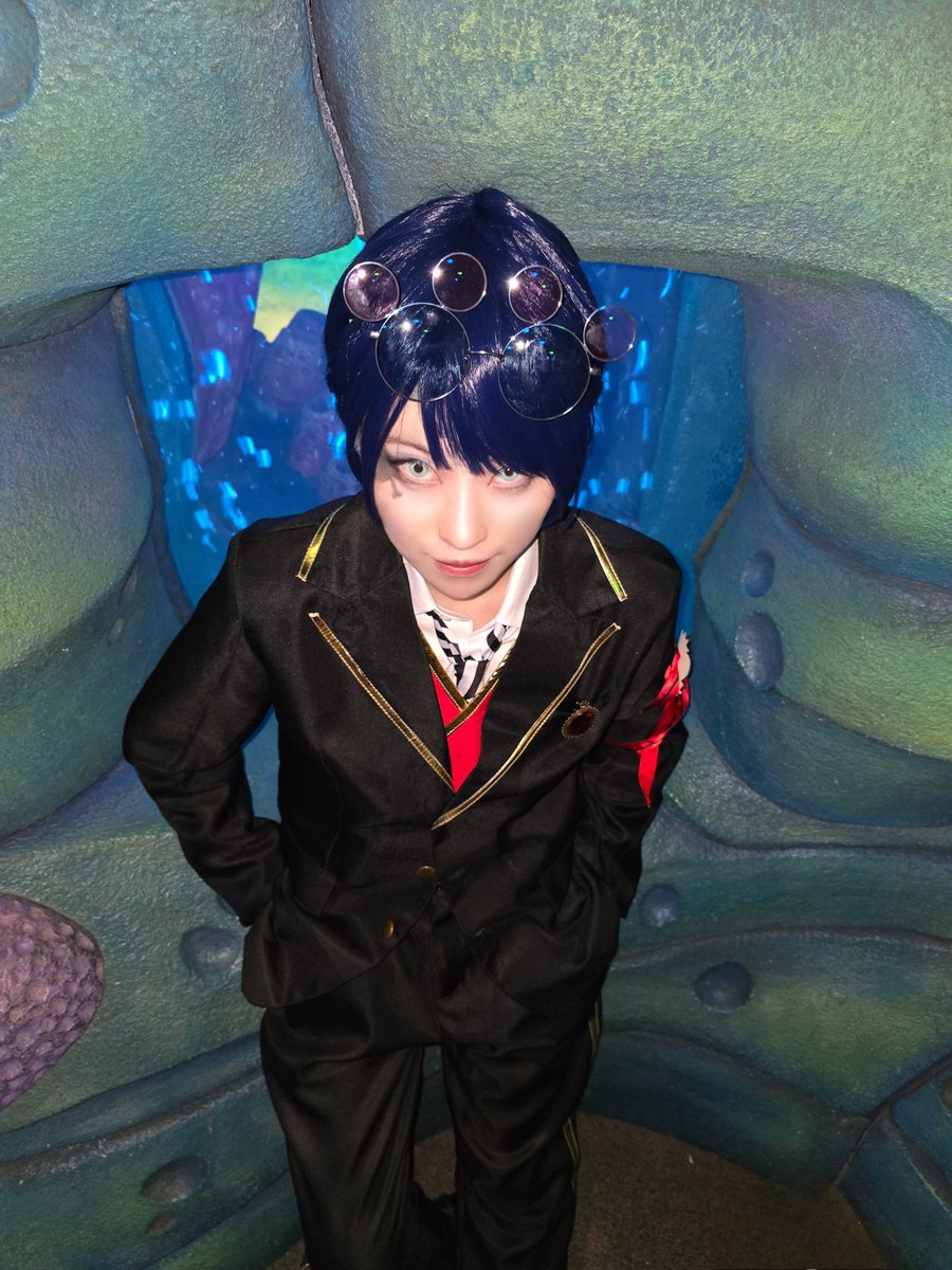 Cosplay  twst/♠

🌊𓇼𓈒𓐍.*･ﾟ𓆉𓆡𓇼𓆡𓆉　.ﾟ･*.🌊

 #Dハロ仮装  #Dハロツイステ
