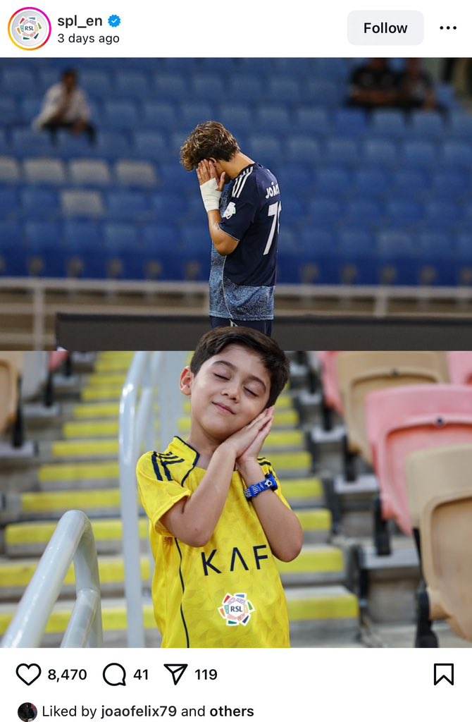 🚨🚨🚨🚨||

جواو فيليكس يضع لايك على هذه الصورة الرائعة 😍💛