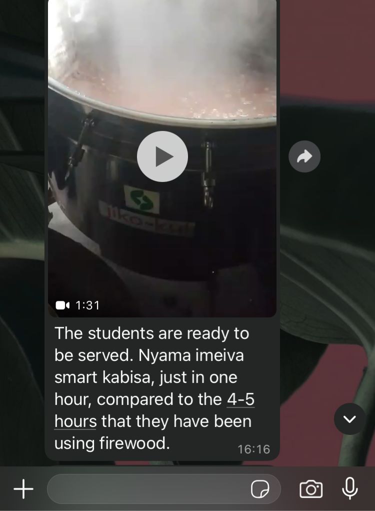 D𝗲𝗽𝗹𝗼𝘆𝗲𝗱 𝘁𝗵𝗲 𝗳𝗶𝗿𝘀𝘁 𝘀𝗼𝗹𝗮𝗿-𝗽𝗼𝘄𝗲𝗿𝗲𝗱 𝗘𝗣𝗖 𝗮𝘁 𝗟𝘂𝗴𝘂𝗹𝘂 𝗚𝗶𝗿𝗹𝘀 𝗛𝗶𝗴𝗵 𝗦𝗰𝗵𝗼𝗼𝗹!
We proudly introduced a 𝟱𝟬𝟬-𝗹𝗶𝘁𝗿𝗲 𝗝𝗶𝗸𝗼 𝗞𝘂𝗹 𝗰𝗼𝗼𝗸𝗲𝗿 powered entirely by 𝘀𝗼𝗹𝗮𝗿 𝗲𝗻𝗲𝗿𝗴𝘆. 

#SolarCooking #CleanEnergy #ClimateAction