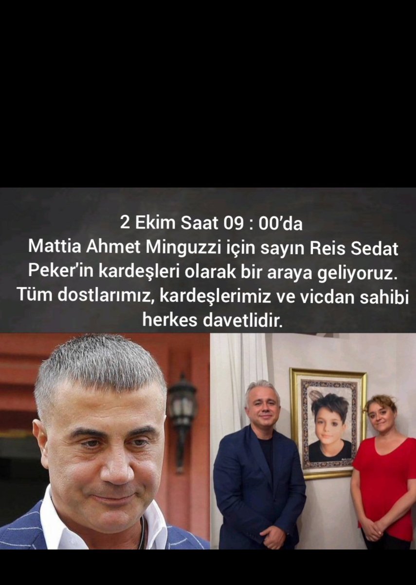 Recep akbaba (@recepak03874953) on Twitter photo Kötülük eden kötülük bulur zira
Allah mühlet verir.ihmâl etmez
Er geç ilahî Adalet tecellî eder.
Mattia Ahmet minguzzi kardeşimizin
Mekanı cennet olsun inşallah 🙏
Reis Sedat Peker'in kardeşleri
Olarak orda olucaz inşallah
<a href="/sedat_peker/">Sedat Peker</a>
#SedatPeker Kötülük eden kötülük bulur zira
Allah mühlet verir.ihmâl etmez
Er geç ilahî Adalet tecellî eder.
Mattia Ahmet minguzzi kardeşimizin
Mekanı cennet olsun inşallah 🙏
Reis Sedat Peker'in kardeşleri
Olarak orda olucaz inşallah
<a href="/sedat_peker/">Sedat Peker</a>
#SedatPeker