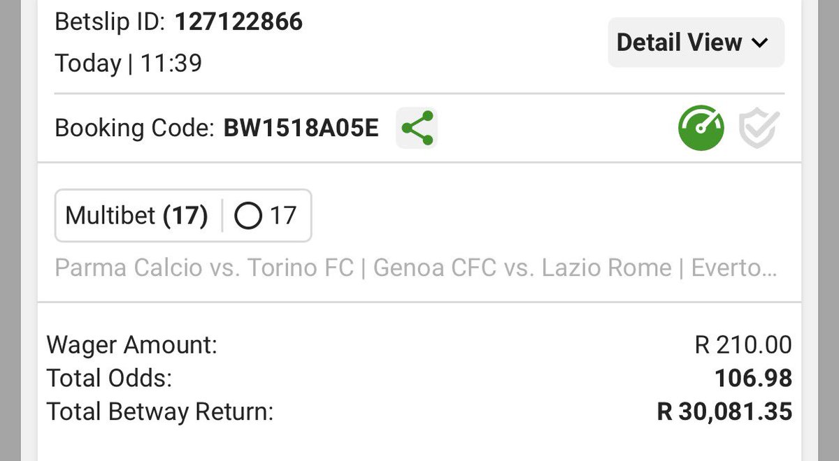 Ziggy_Diver1's tweet photo. 106.98 odds 💰 ⚽️

Multi Bet betslip BW1518A05E https://t.co/6R9AT8vlsN https://t.co/MdwIWl7M8c