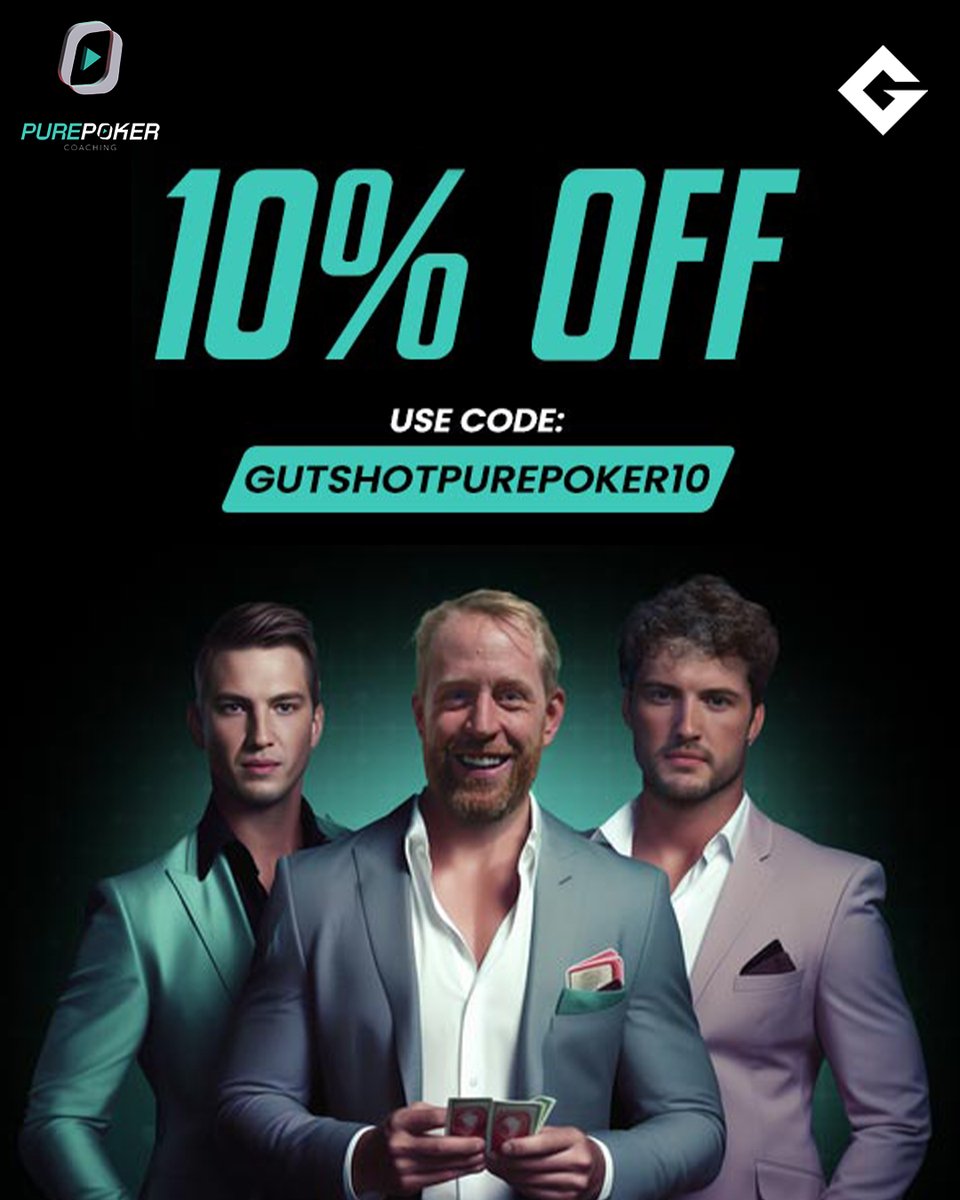 Unlock Elite Poker Training 🎯
From Basique to Élite, Pure Poker Coaching has structured content to take you from solid foundations to pro-level mastery. Whether it’s ICM pressure, PSKO strategy, or advanced exploits—you’ll find it all here.

🔥 Gutshot Exclusive: Get 10% OFF any