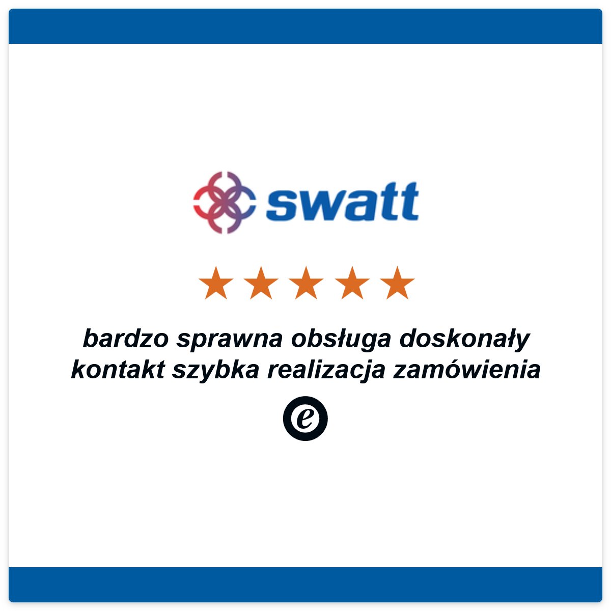 Swatt_pl's tweet photo. Dziękujemy wszystkim naszym klientom za zaufanie i cenne opinie! 🌟 Wasze zdanie jest dla nas niezwykle ważne i pomaga nam stale się rozwijać. 

Dziękujemy, że jesteście z nami! 💚 https://t.co/yOiBEpetbt