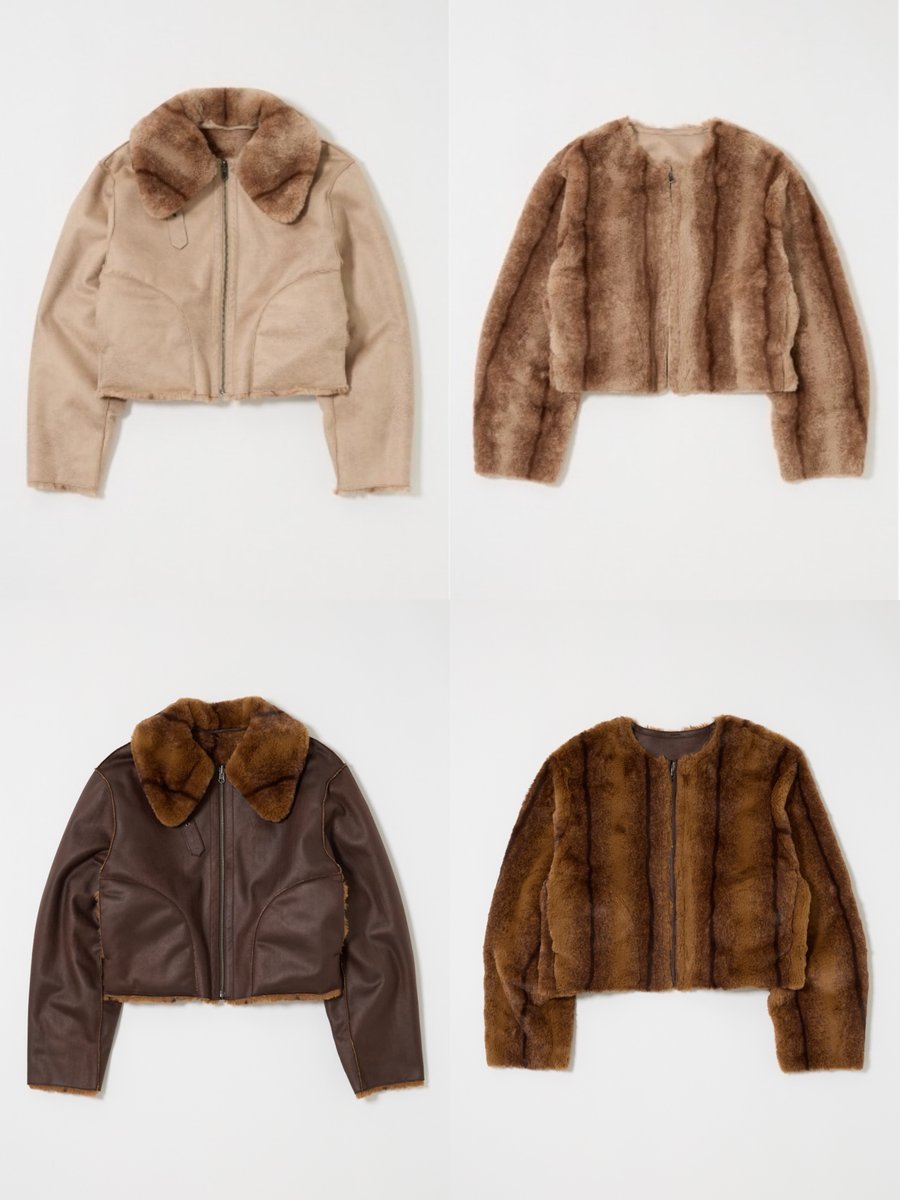 REVER FAUX FUR COAT】 毎年大人気のファーアウター、今年は新色追加で