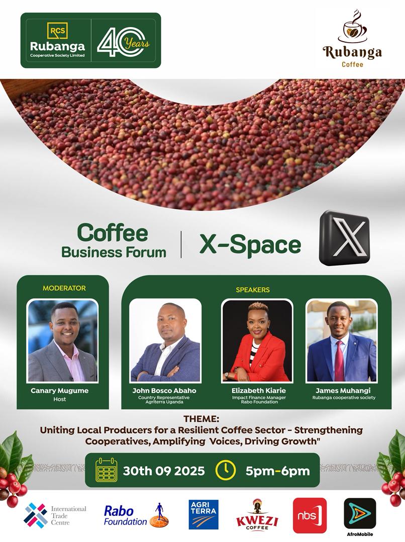 CoRubanga's tweet image. The Main Event is tomorrow!
Get on your Marks, Load Data....
Hosted by @CanaryMugume 
Proudly associated with @RubangaCoffee @nbstv @Agriterra among others.