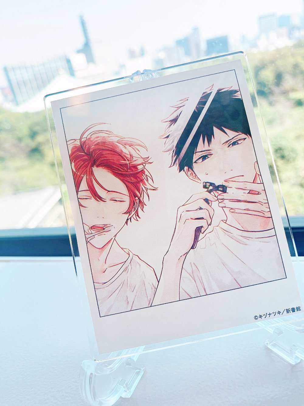 新書館 ディアプラス Dear+グラッテ アクリルコースター ギヴン キヅナツキ Dear+ 25周年 × Gratte SPRING 2022」が4月15日から池袋