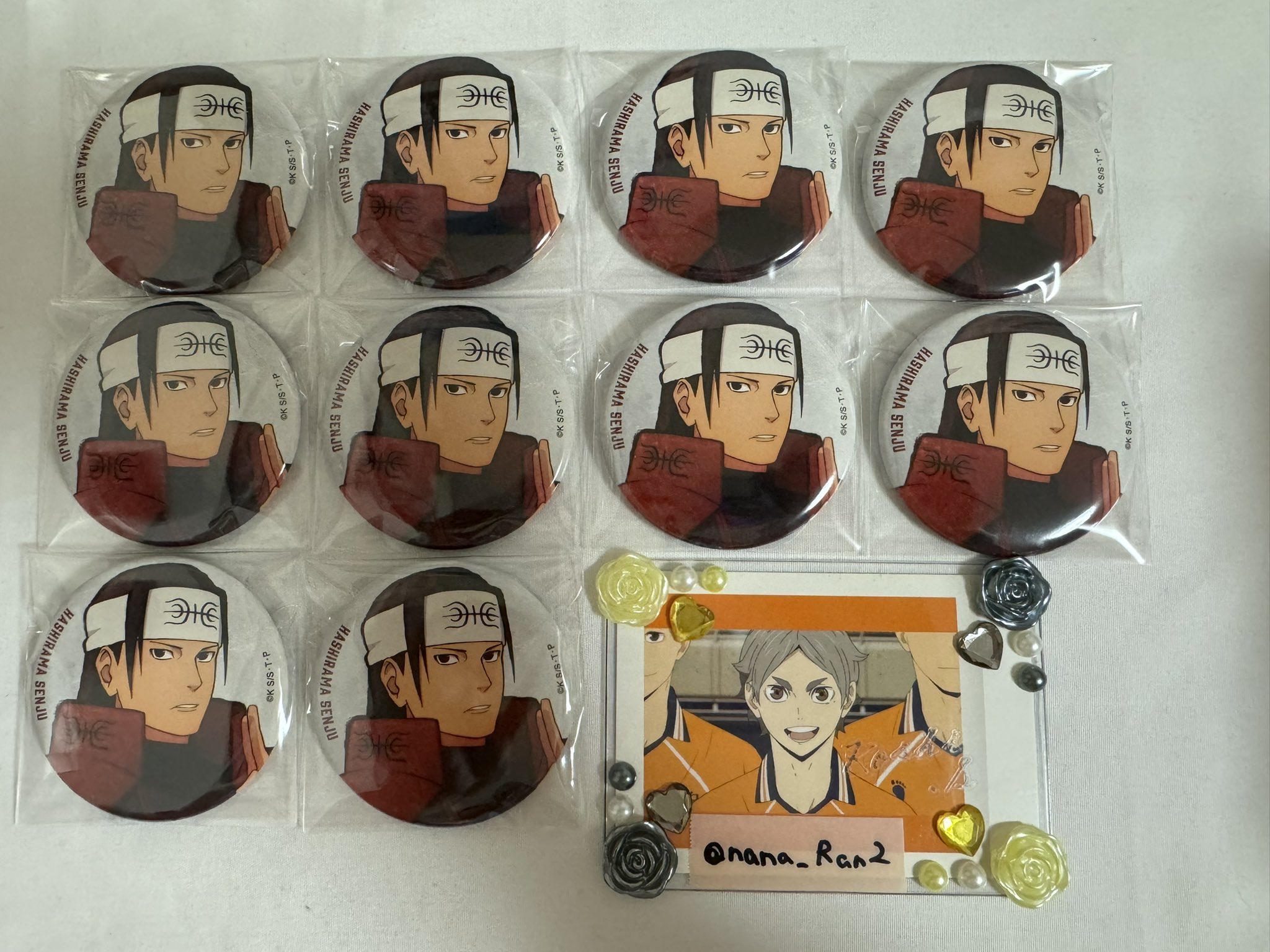 NARUTO ベースヤード オーロラ缶バッジ マダラ 柱間 5個セット 𝕂𝕚𝕥𝕥𝕪𝜗𝜚/•᷅•᷄\୭@ツイフィ必読 on X: 
