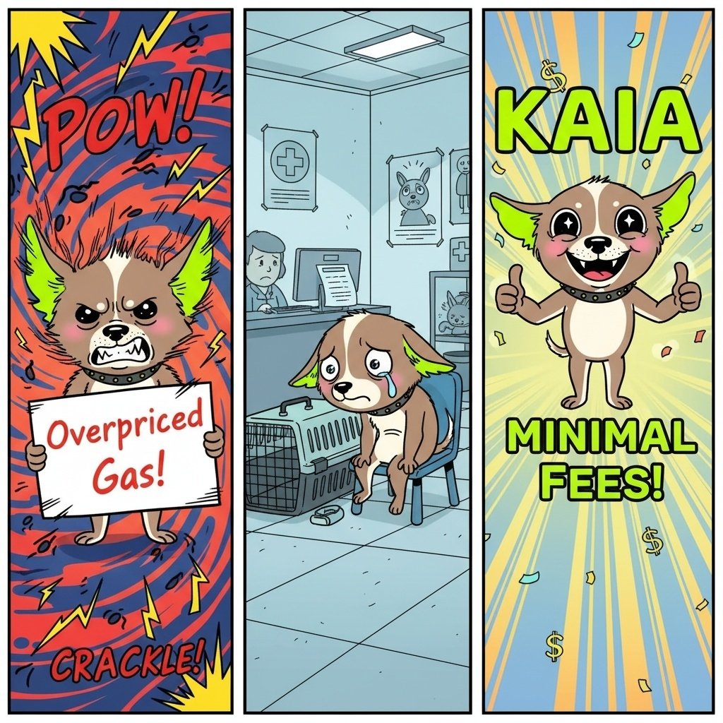 Why pay for overpriced gas? GRR...

Solana and Ethereum, charging you like a cat at the vet! Meanwhile, KAIA's fees are minimal! GRR... Keep your tokens with us!

#CHIWAT #KAIA #Memecoin