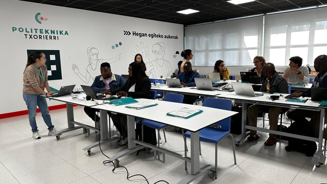 SUSTAIN-IT <a href="/EUErasmusPlus/">Erasmus+</a> Projects partners, <a href="/Apodissi_Intl/">Apodissi</a> , <a href="/pitxorierri/">POLITEKNIKA TXORIERRI</a>, <a href="/Apro_Formazione/">Apro</a>, @wearemundus, <a href="/hiphzim/">Harare Institute of Public Health</a>, <a href="/AosProvince/">Salesians AOS Province</a> , Simukai are kicking off a week of expert training in Bilbao.
 
Today, our focus is on environmental awareness in teaching📚 💻

#capacitybuilding