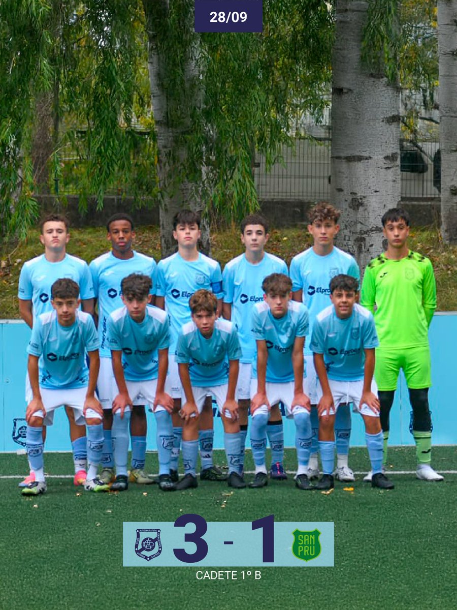 🔵 𝗥𝗲𝘀𝘂𝗹𝘁𝗮𝗱𝗼𝘀 𝟮𝟳–𝟮𝟴/𝟬𝟵

Fin de semana con mucho fútbol para nuestros equipos de División de Honor, Juvenil Honor B y Cadetes ⚽ 

💙 Seguimos sumando y peleando cada jornada, ¡#AupaAriz!

#ResultadosAriz #ElproexAriznabarra