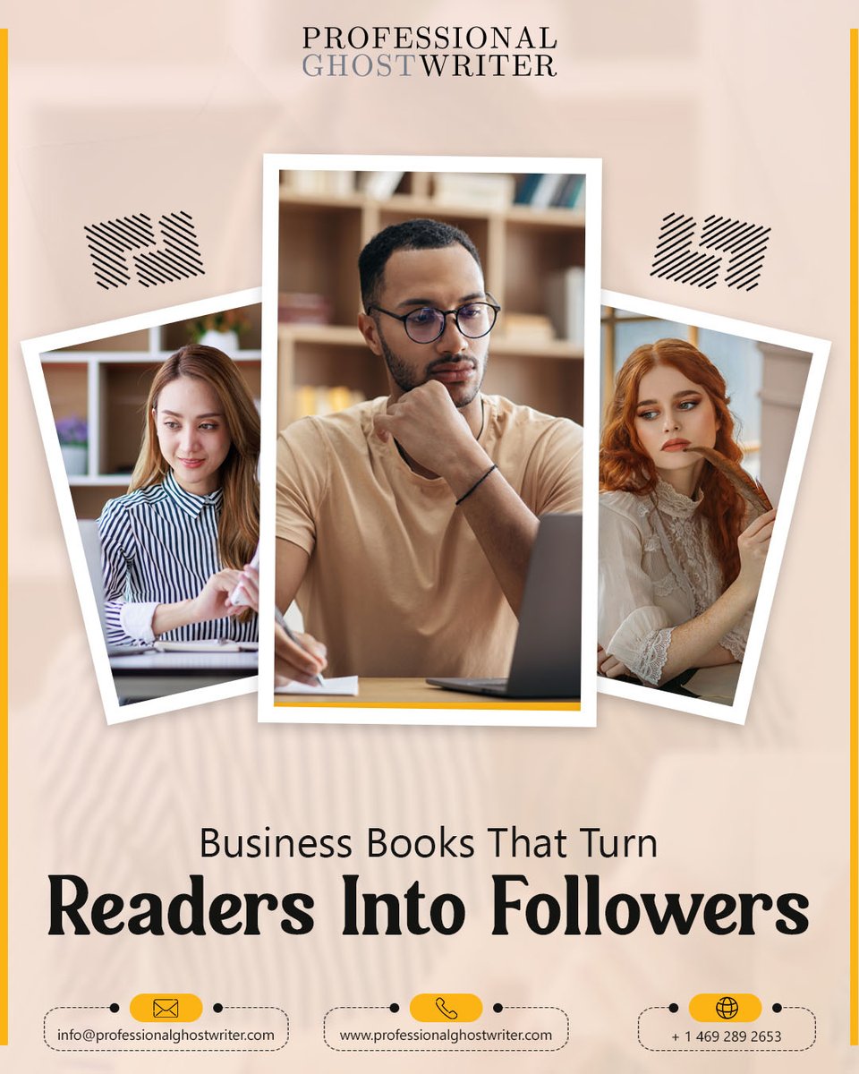 profghostwriter's tweet image. Need to boost your credibility? A well-written business book positions you as an authority in your niche. Let’s make it happen—professionally and persuasively.

#ProfessionalGhostwriter #YourVoiceOurCraft #BookWritingService #GhostwritingExpert #BookEditing #BusinessBooks
