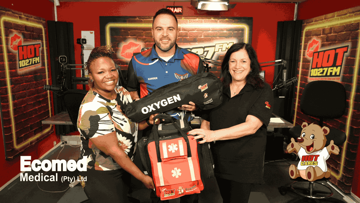 Hot1027FM's tweet photo. When Pretoria’s Emergency Support Team races to a fire, crash, or overdose, they need gear that works.
That’s why #HotCares and #Ecomed are stepping in.
https://t.co/ayN1mlF7by https://t.co/bKeD8oMvs7