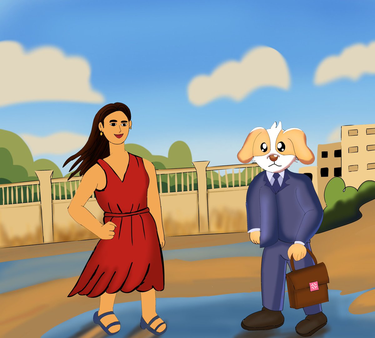 0xRusaa's tweet photo. Daily Art Journey  @SentientAGI

✨ Note: this is my 39 Artwork (39th day) I'm Keeping my daily streak. let's see where it goes

Today i Draw  Dobby and @0xsachi
Is Going on Business Metting 

 Discord: captainlsmith #SentientAGI 
#DobbyXSentientTeam

@smoothasfkk @hieu06730313 @shad_haq_ @Joelc_eth @sandeepnailwal
@vivekkolli @0xsachi
Video Prof attached