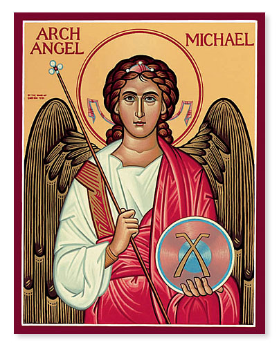 St Michael and All Angels 🪽
29th September
We commemorate the great battle in Heaven between satan and his evil angels and St Michael and the Angels of the Lord.

Archangel Michael, leader of the heavenly hosts