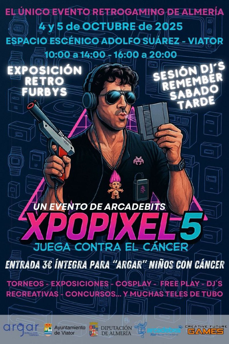 Este fin de semana, estaremos en la Xpopixel-5; vamos a mostrar algunos juegos para Sega Mega Drive y alguna que otra sorpresa. Pasaros por el evento a saludar!!!