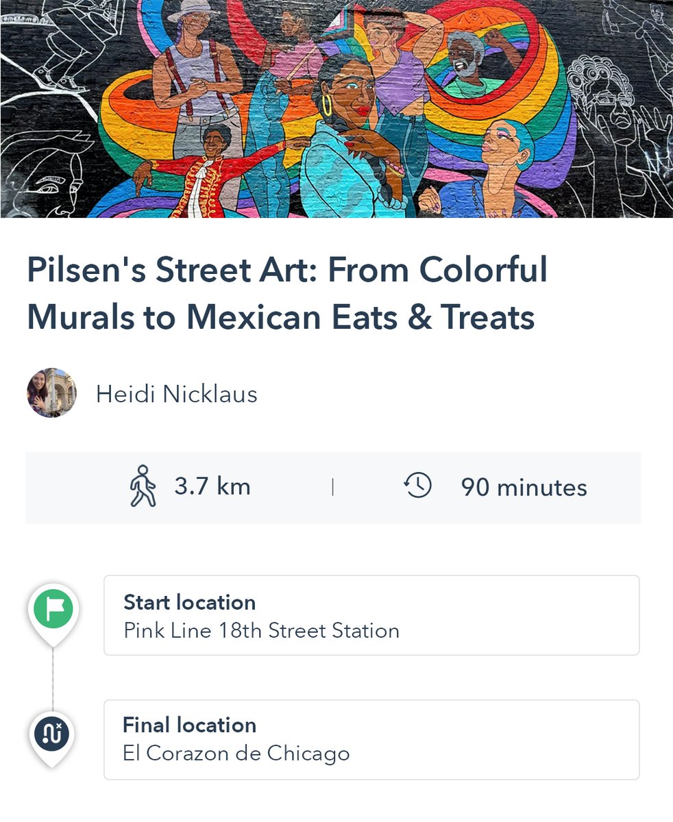 MyVoiceMap's tweet image. Where is Chicago’s largest outdoor art gallery? 🎨

Make your way to the centre of Pilsen’s incredible street art scene on this eye-opening VoiceMap tour.

🔗voicemap.me/pilsenart

#Pilsen #Chicago #StreetArt #ChicagoMurals #AudioTour #VoiceMap #ChicagoNeighborhoods #PublicArt