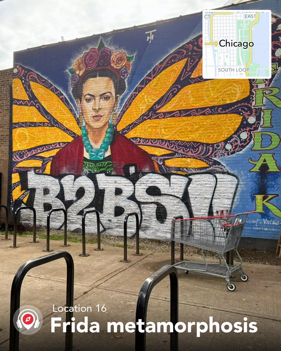 MyVoiceMap's tweet image. Where is Chicago’s largest outdoor art gallery? 🎨

Make your way to the centre of Pilsen’s incredible street art scene on this eye-opening VoiceMap tour.

🔗voicemap.me/pilsenart

#Pilsen #Chicago #StreetArt #ChicagoMurals #AudioTour #VoiceMap #ChicagoNeighborhoods #PublicArt