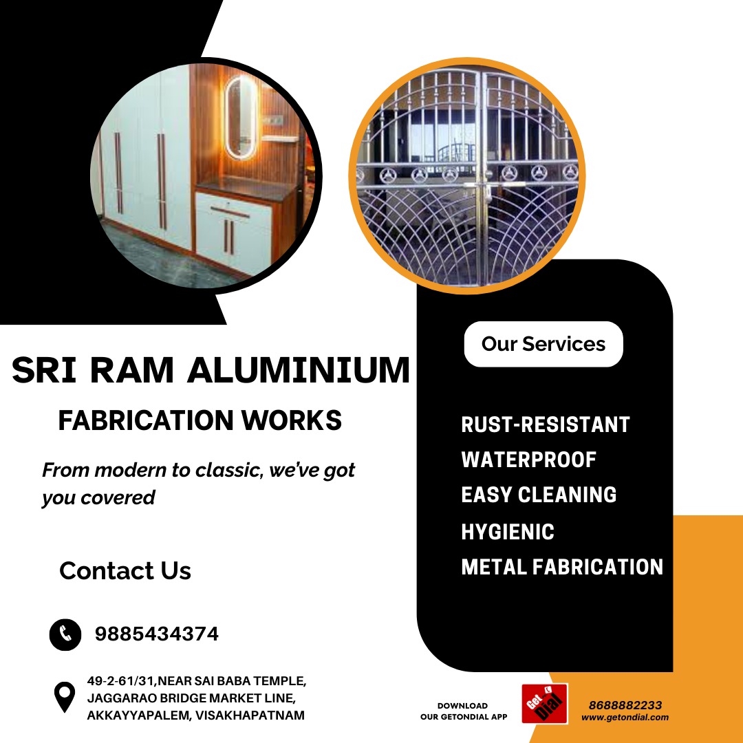 getondialapp's tweet photo. Quality, strength, and elegance – Sri Ram Aluminium delivers perfection in every frame! ✨🏠 #SriRamAluminium #AluminiumWork #HomeImprovement #DurableDesign #StylishInteriors #StrongAndReliable #WindowFrames #DoorFrames #ModernLiving 
https://t.co/dbx4osdDCX https://t.co/liXrMLzwdW
