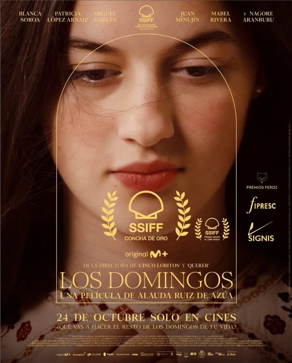 ¡Vaya lunes nos ha dejado Los Domingos!

Ha sido un orgullo realizar la post de lo nuevo de Alauda Ruiz de Azúa, junto a nuestras compañeras de Color en Movimiento.

Una de las pelis del año.

🎬 ¡No os la perdáis!

#ConchaDeOro #VFX #FestivalSanSebastián
