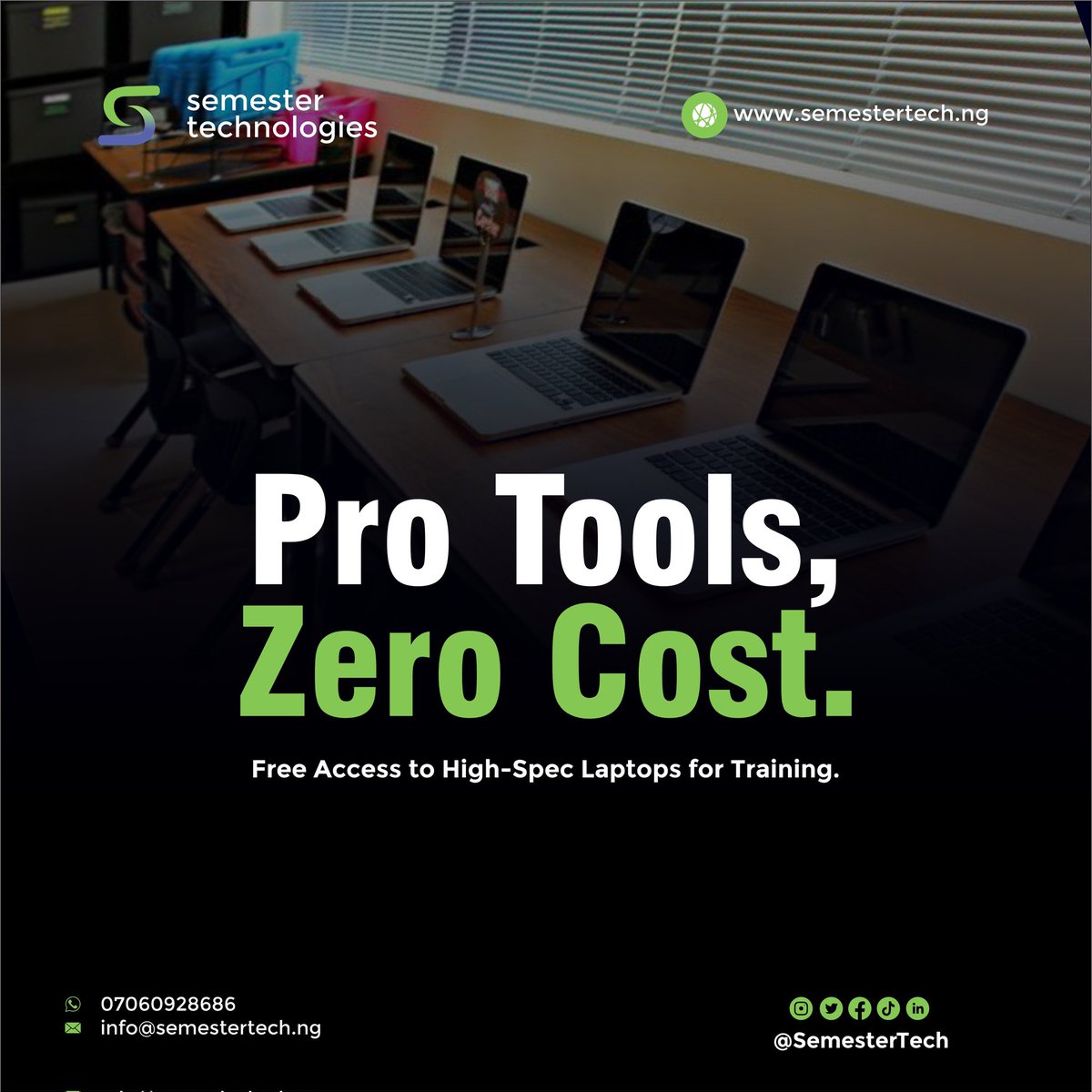 semestertech's tweet image. Swipe to see the 5 premium resources you’ll enjoy when you step into our space from 24/7 power to dedicated client consultation areas. 

Experience the Semester Tech difference where digital excellence meets physical reliability

#SemesterTech #InnovationHub #247Power #LagosTech