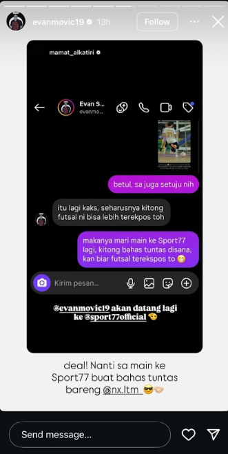 womensfootie_id's tweet photo. Futsal itu prestasinya tinggi, tapi belum dapat exposure sebesar Sepak Bola. Padahal dari sisi seru, intens, dan kualitas, futsal nggak kalah. Gimana menurut kalian, futsal pantes dapet apresiasi dan exposure yang lebih besar nggak? https://t.co/wcvO5me1cQ