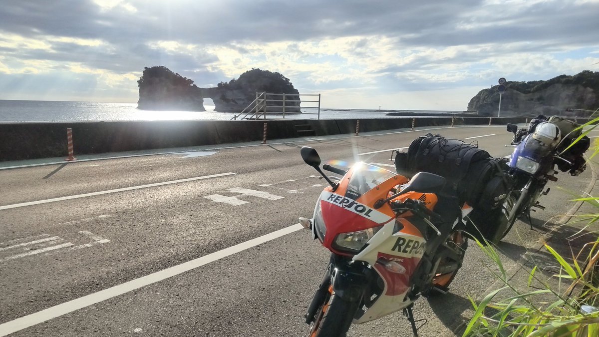 和歌山の円月島での一枚✨📸