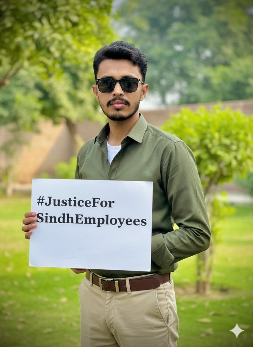 KumarMaheshwar5's tweet photo. #JusticeForSindhEmployees ... https://t.co/mUskSWZS2J