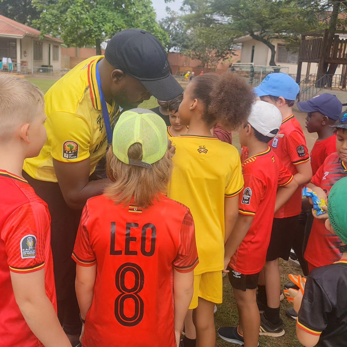 SavioKabugo's tweet image. It&apos;s always great when we meet up for the same cause my senior and captain @Hassan_Wasswa16 🇺🇬⚽️