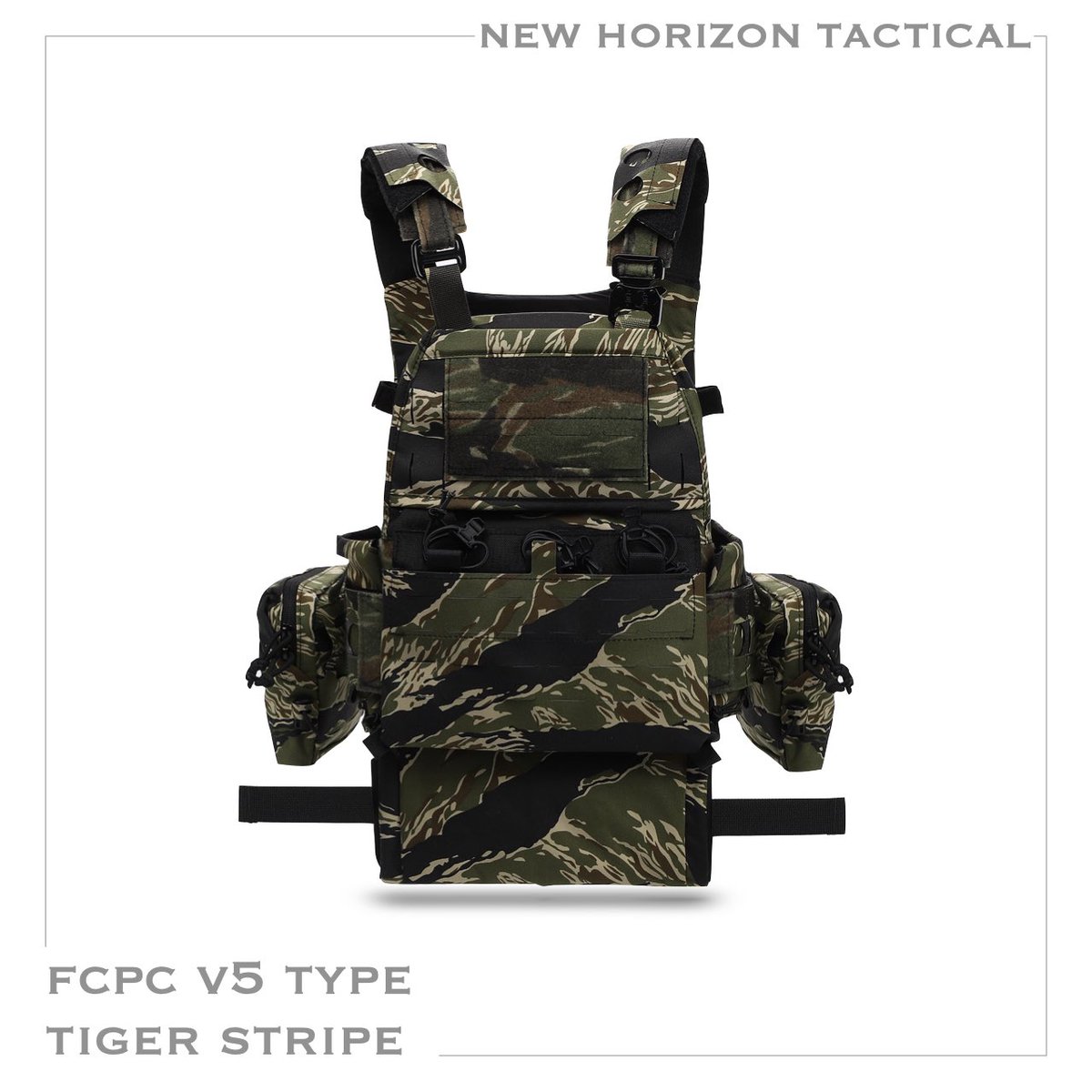 NEW HORIZON プレートキャリア 黒　ピストルベルト NEW HORIZON プレートキャリア 黒 ピストルベルト NEW HORIZON