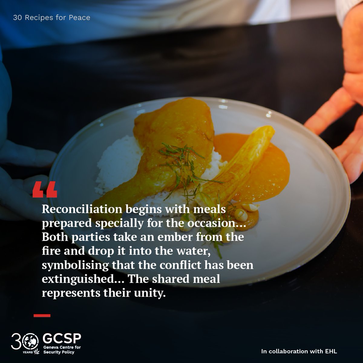 TheGCSP's tweet image. 🕊️ 30 Recipes for Peace is a metaphor for a shared table, a place where diverse voices come together, differences are not walls but ingredients that enrich conversation.

📖 Order now: bit.ly/4lV3aC9

#30RecipesForPeace #GCSP30