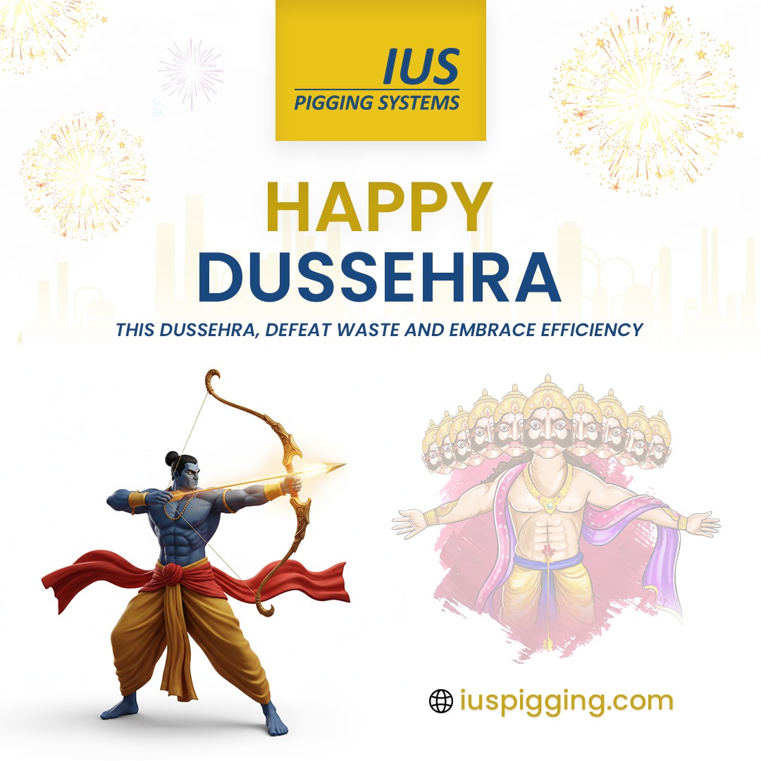 iuspigging123's tweet photo. Just as Dussehra celebrates the triumph of good over evil, let’s celebrate the victory of efficiency over waste. Wishing you a prosperous and productive festive season!

#HappyDussehra #EfficiencyMatters #SustainableManufacturing #CelebrateSuccess #IUSPiggingSystems https://t.co/wMwJ5dU4XN