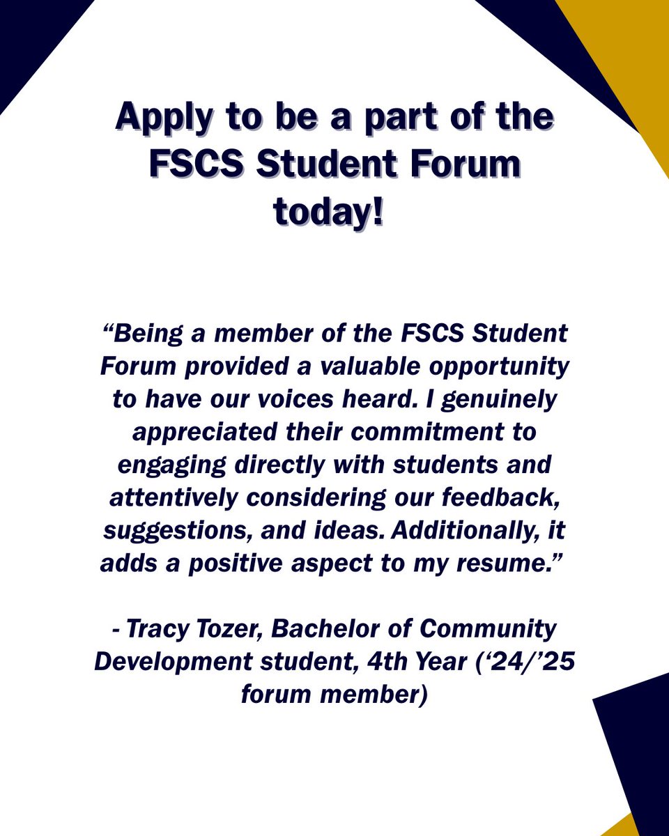 Humber Faculty of Social & Community Services tweet media