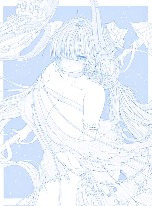 しきかぁん…多分…これは勝てないよぉ モガドールのこと…わすれないでねぇ… (AzurLane Mogador)