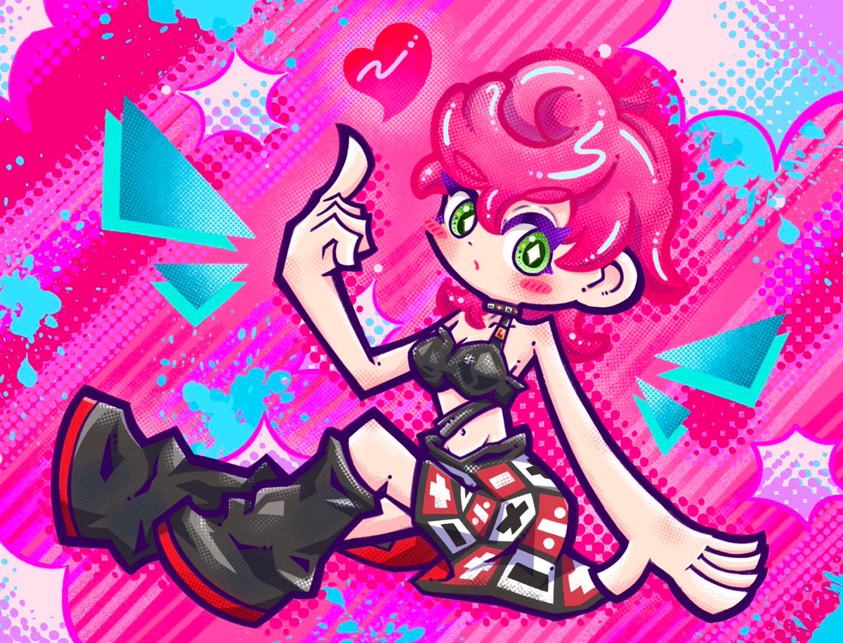 黒カラートリッシュ💕🖤
#jjba #jjbafanart