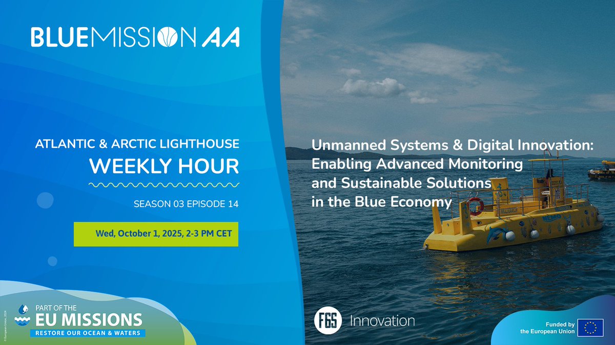 📢 Join the <a href="/bluemissionaa/">BlueMissionAA</a>  Lighthouse Hour this wednesday!

Our project partner Ali Mohamoud, from TNO, will present our integrated approach to maritime surveillance using UAVs and share key insights from our final demonstration event. 💡

🔗 lnkd.in/dZp_AsCX

#Webinar