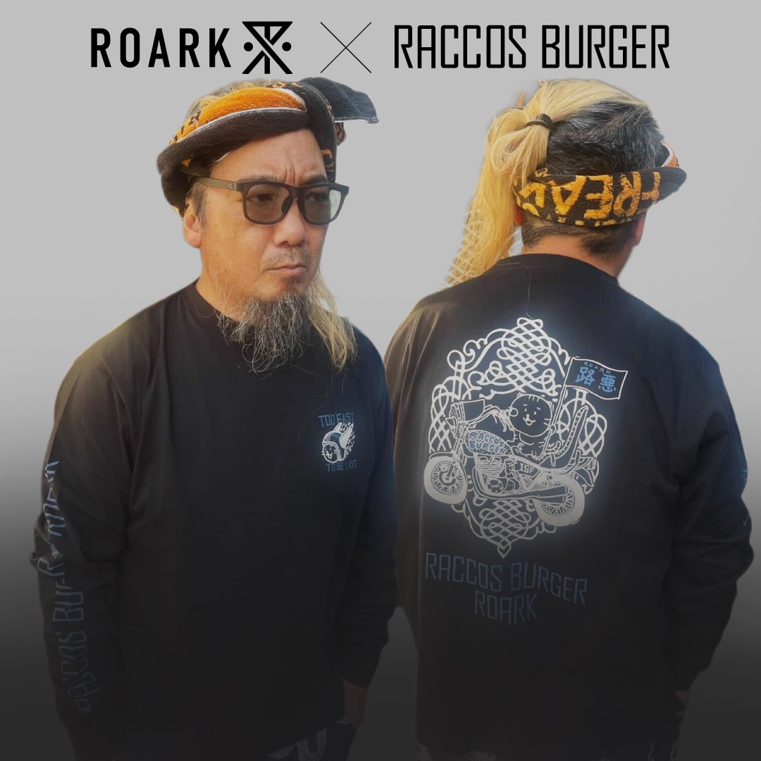RoarkJapan's tweet photo. ROARK × RACCOS BURGER COLLABORATION ITEM
●”ISF” L/S TEE ¥5,000 - M/L/XL https://t.co/GAgtb4Xi6O