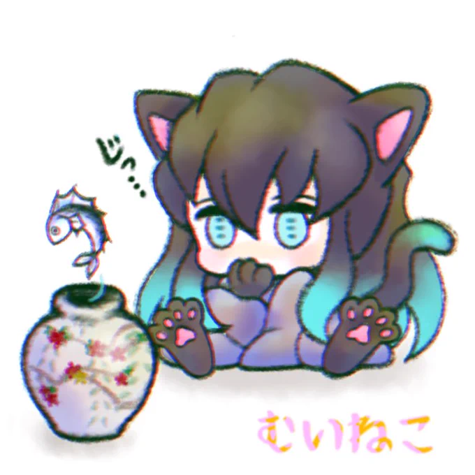 『鬼滅の刃』時透兄弟のファンアートです カロリー使わないイラストって大好き(笑 #鬼滅の刃 #ファンアート #時透兄弟