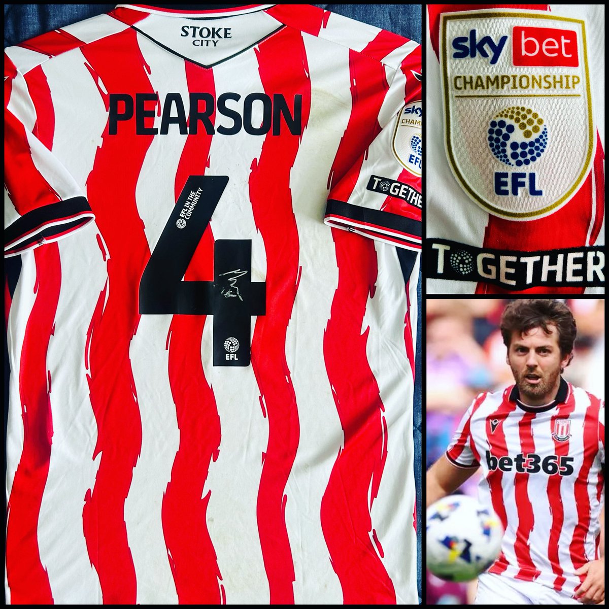 Stoke City Match Worn tweet media