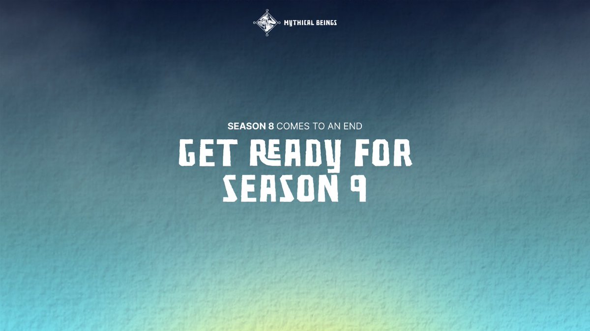 🌑✨ 𝗧𝗵𝗲 𝗰𝘆𝗰𝗹𝗲 𝗰𝗹𝗼𝘀𝗲𝘀... 𝘁𝗼 𝗯𝗲𝗴𝗶𝗻 𝗮𝗴𝗮𝗶𝗻 ✨🌑

Season 8 officially comes to an end. 🃏🔥

A journey full of creatures, battles and rewards that will be marked in the pages of our mythical album.

But this is not goodbye. Very soon Season 9 based on the