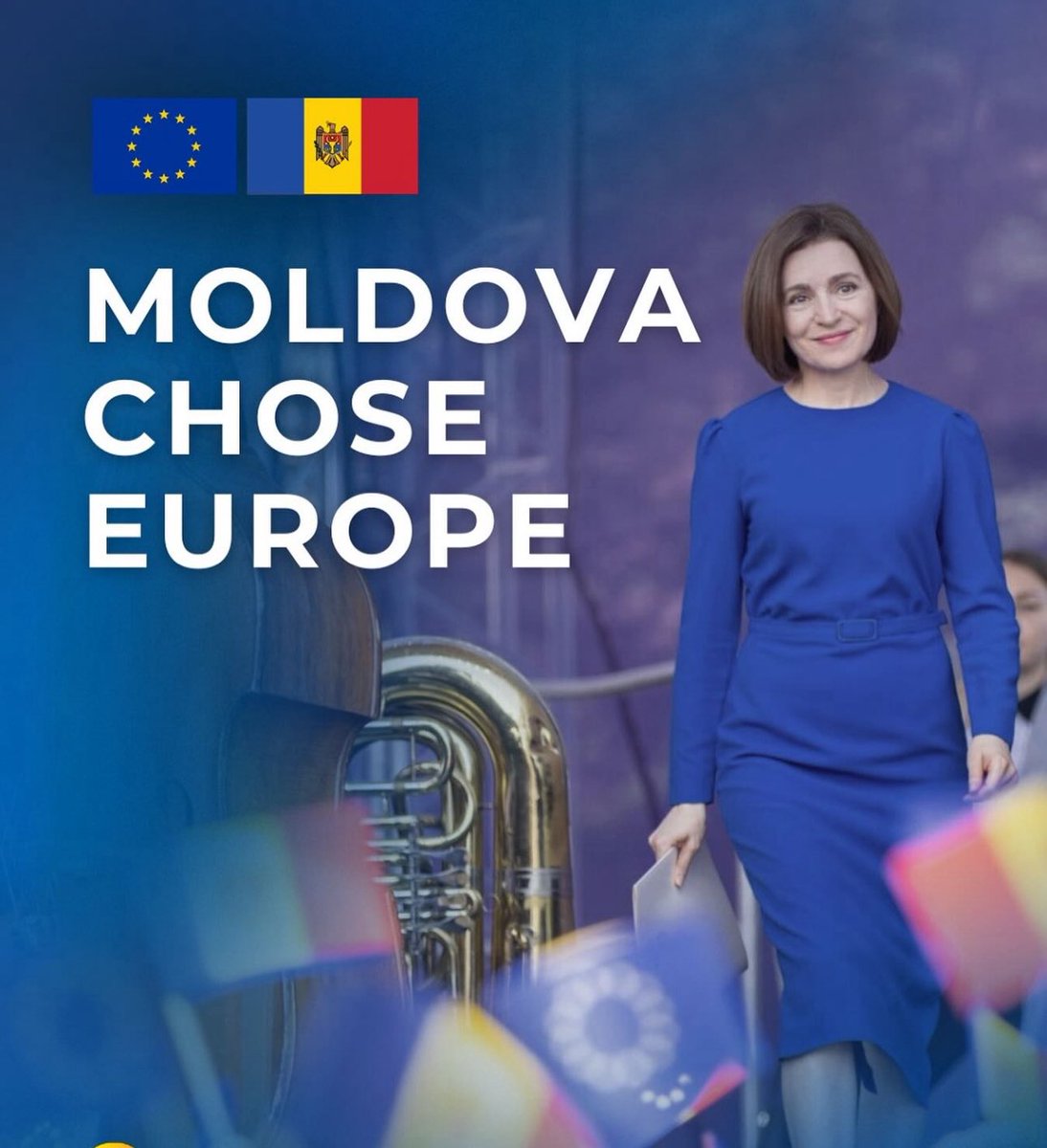 La Moldavie a choisi l’Europe! 
Bravo! #Moldavie #Moldova #Francophonie