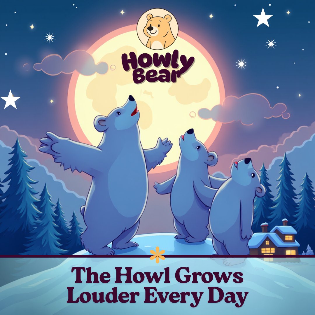 howlybear's tweet image. 🐻 The forest is waking up... and the Howl gets louder every single day.

Small cap. Massive energy. Meme magic powered by Solana speed.

Don’t wait until the roar drowns out the whispers; catch $HOWLY early.

#HOWLY #Solana #MemeCoinSeason #CryptoGems #AltcoinSeason #memecoins