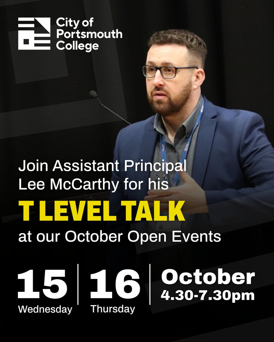 City of Portsmouth College tweet media