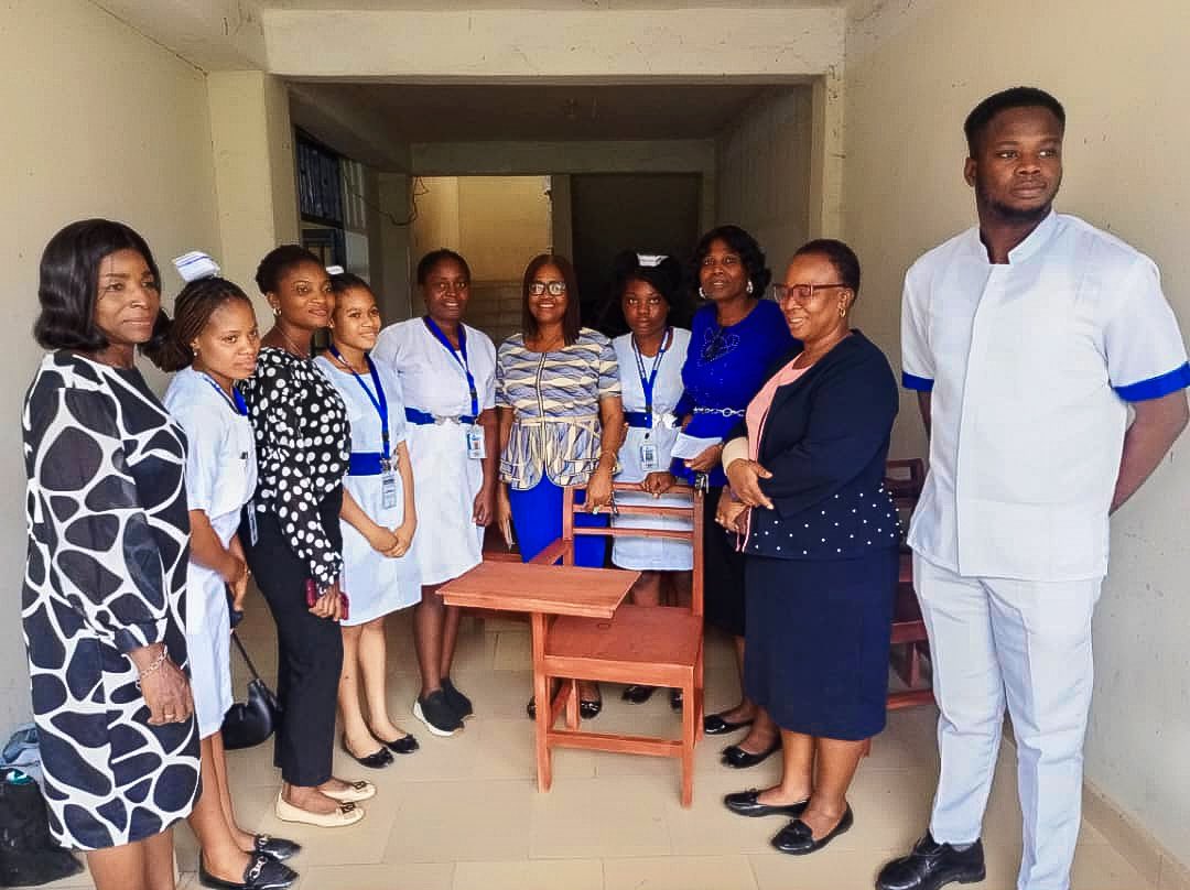 CONUBTH's tweet image. A heartfelt THANK YOU to the SONUBTHA Alumni for donating chairs, desks, a sound system &amp;amp; hostel items to support learning at UBTH College of Nursing Sciences. 💙🩺

Your generosity inspires the next generation of nurses! 🌍✨

#UBTH #NursingExcellence #AlumniGivingBack